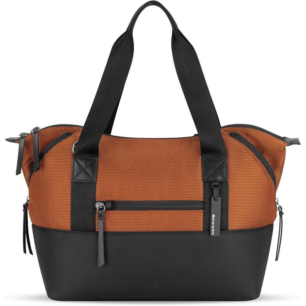Anti Theft Tote Bag Recycled Polyester 12L Travel Crossbody Shoulder Purse